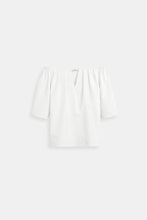 Old Money Elegant Loose Solid Pleated Notch Neck T-shirt