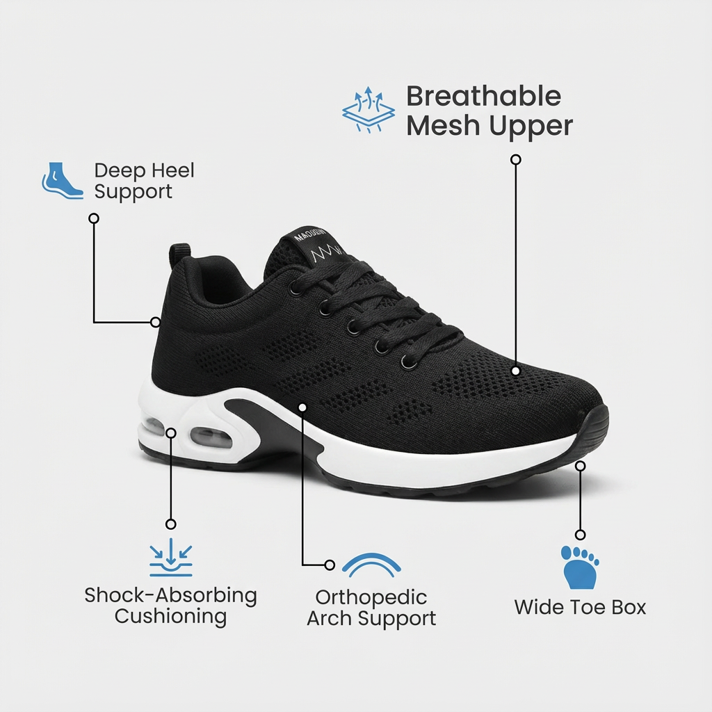 Relieves Burning, Tingling & Sensitive Feet for Comfortable, Pain-Free Walking