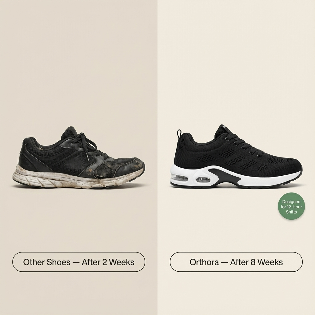 Built for 12-Hour Shifts on Hard Floors