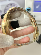 40 Onyx 10 Baguette Diamond Dial  Men's Watch