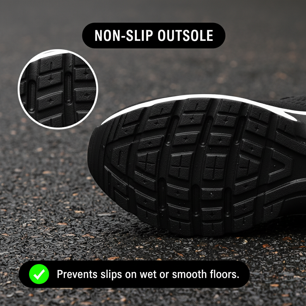 12-Hour Comfort Shoes for Heel & Plantar Fasciitis Relief (Unisex) (BOGO)