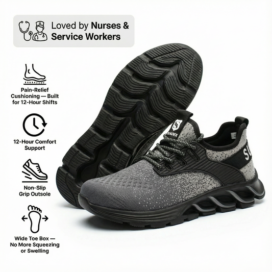 Reinforced Safety Steel Toe Boots