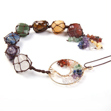 7 Chakra Heilkristall Halskette - Balance & Heilung