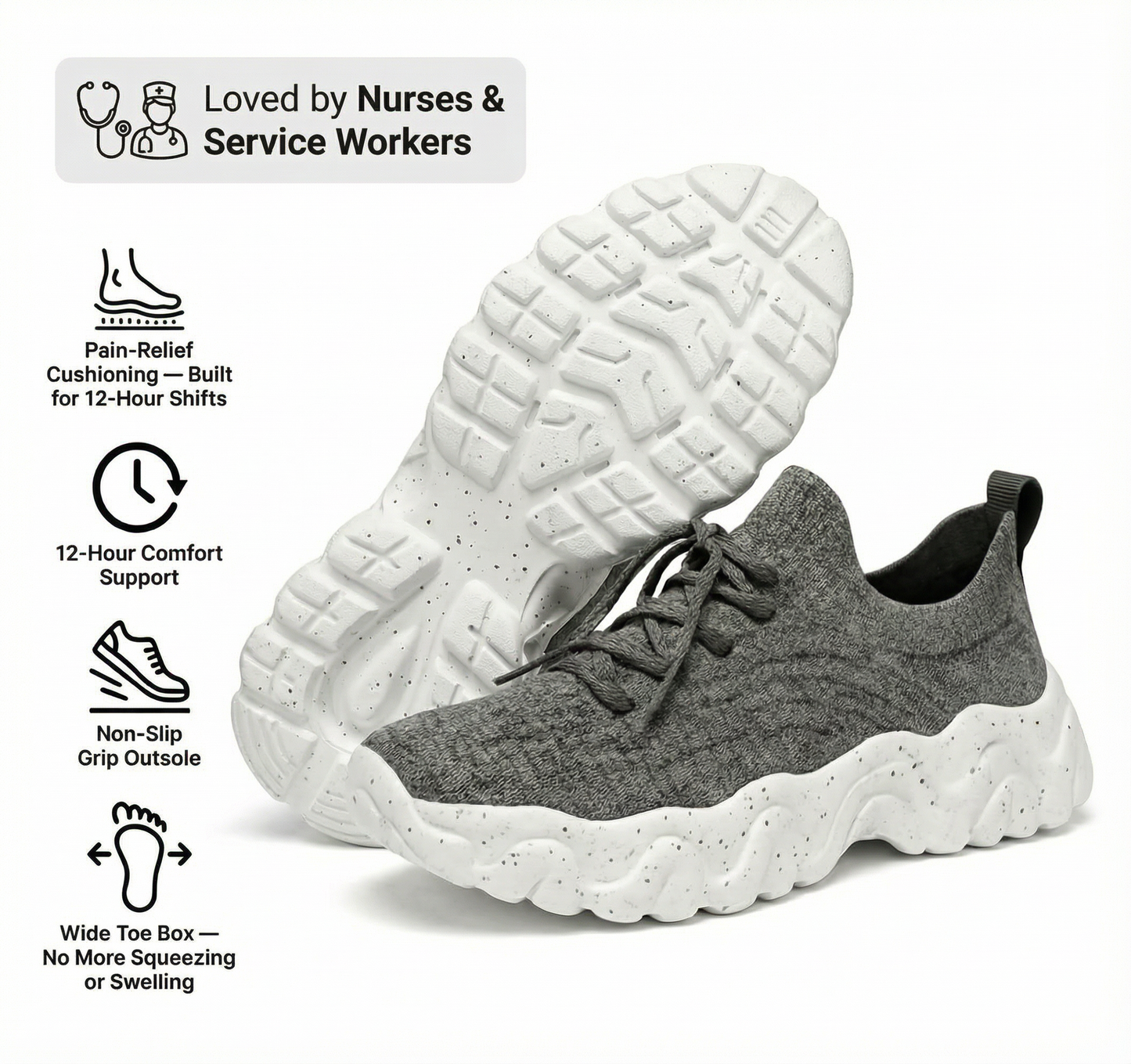 Healthy and Supportive Walking Shoes