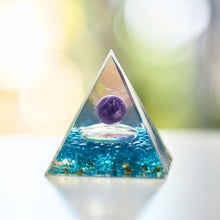 Amethyst Orgonit Pyramide - Orgon Energie Generator