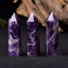 Amethyst Kristall Hexagon - Für Meditationen & Balance