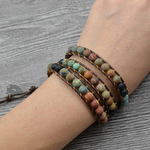 Ausgeglichenes Leben Achat Boho Armband