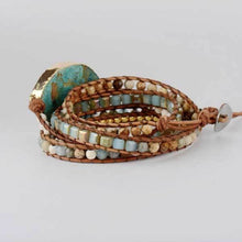 Beruhigender Freund Jaspis Boho Armband