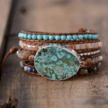 Beruhigender Freund Jaspis Boho Armband