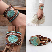 Beruhigender Freund Jaspis Boho Armband