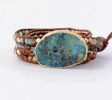 Beruhigender Freund Jaspis Boho Armband