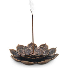 Bronze Lotus Weihrauchbrenner - Meditation & Ruhe