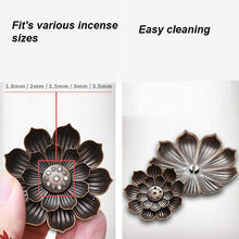 Bronze Lotus Weihrauchbrenner - Meditation & Ruhe