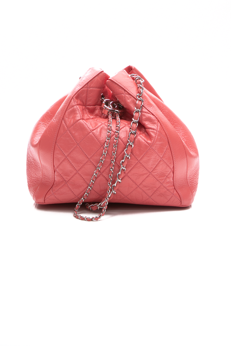 CC Drawstring Bucket Bag