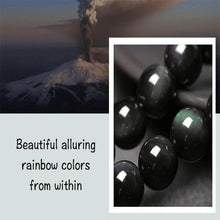 Drachen und Phoenix Obsidian Wickelarmband - Ehrlichkeit & Unendliche Liebe