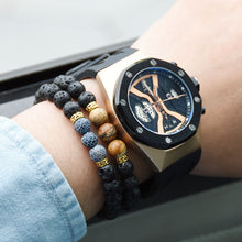 Erdendes Lavastein Armband Aromatherapie