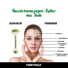 Jade Roller Gesichtsmassagen-Roller aus Jade