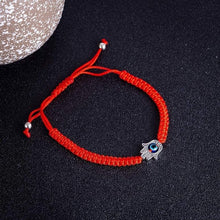 Hamsa Hand Rotes Schnur Armband - Böser Blick Schutz