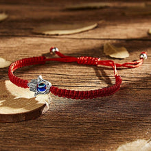 Hamsa Hand Rotes Schnur Armband - Böser Blick Schutz