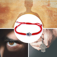 Hamsa Hand Rotes Schnur Armband - Böser Blick Schutz