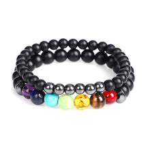 Hämatit Chakra Armband Set - Wellness Fördern