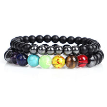 Hämatit Chakra Armband Set - Wellness Fördern
