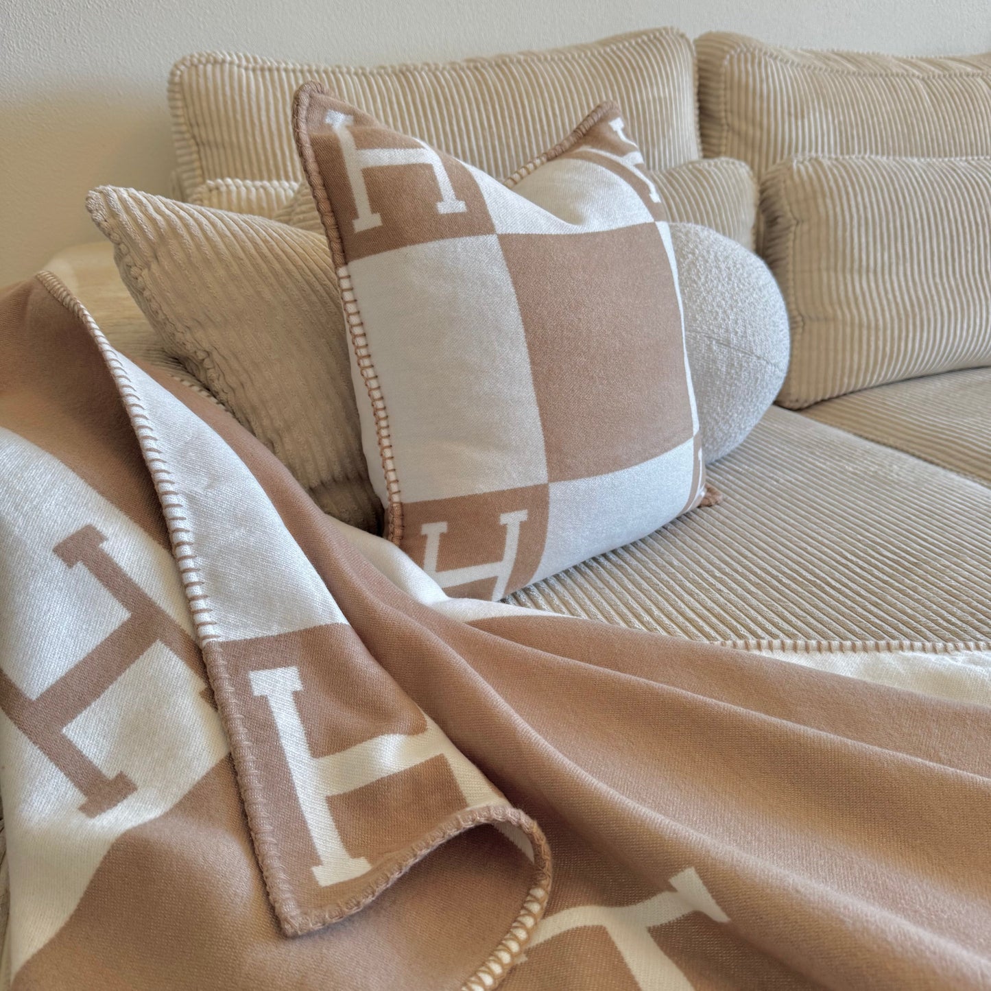 Wool-Cashmere Blanket - Sava | Luxury Throw