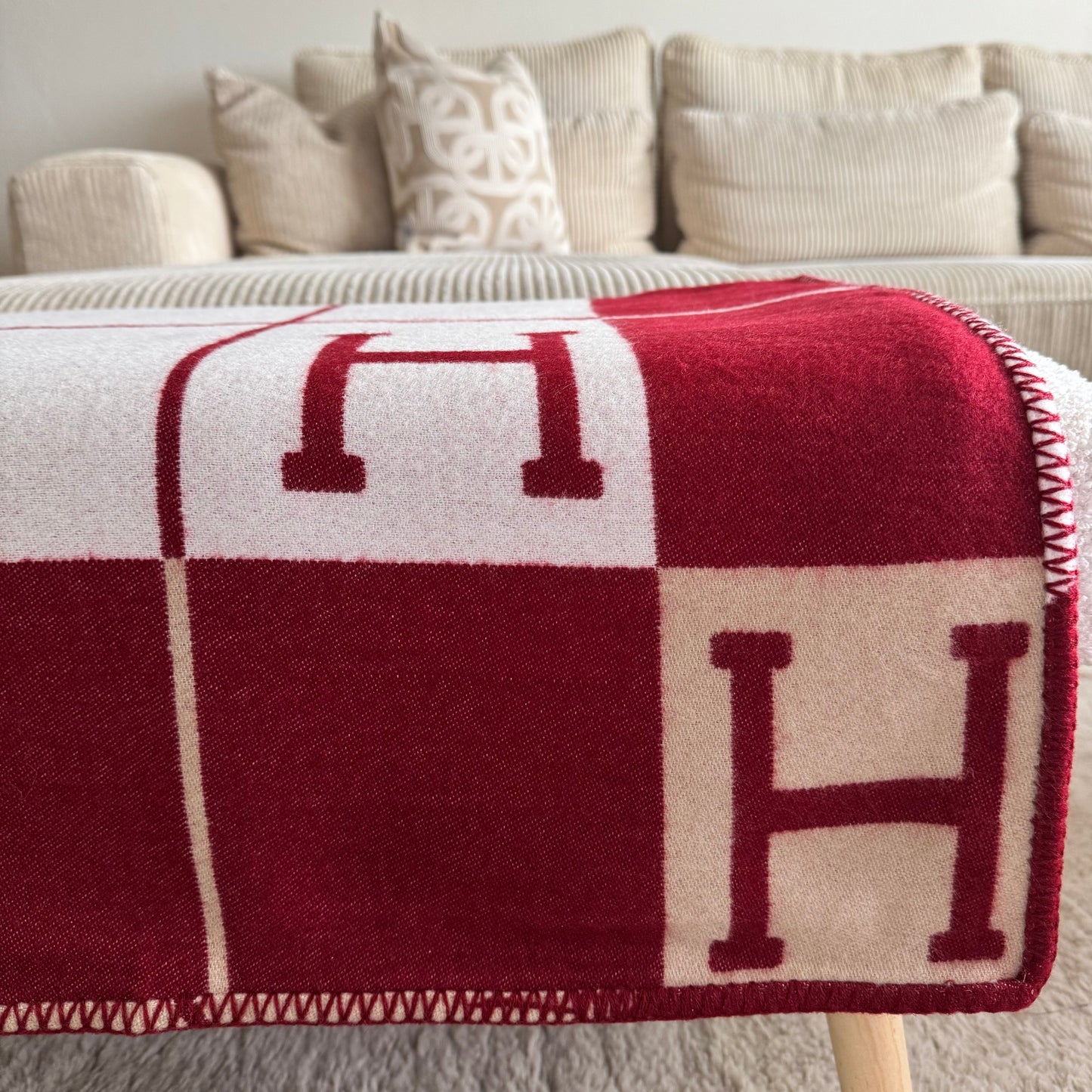 Wool-Cashmere Blanket - Sava | Luxury Throw