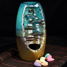 Räucherwasserfall Weihrauchbrenner mit Rückfluss im Bergfluss-Design