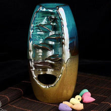 Räucherwasserfall Weihrauchbrenner mit Rückfluss im Bergfluss-Design