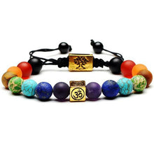 Om Chakra Baum des Lebens Armband