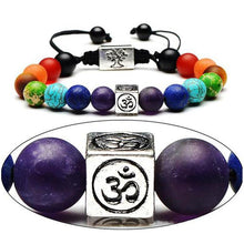 Om Chakra Baum des Lebens Armband