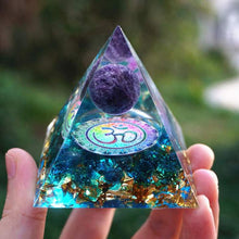 Amethyst Orgonit Pyramide - Orgon Energie Generator