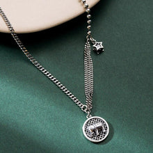 Silberne Elefanten Halskette - Glücksbringer