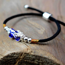 Farbveränderndes Pixiu Armband - Handgewebte Schnur