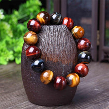 Klarheitarmband mit Tigerauge