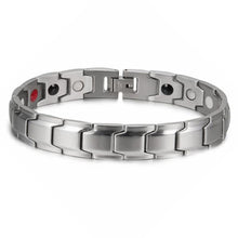 Magnet Therapie Armband - Schwarz, Silber, Gold