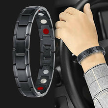 Magnet Therapie Armband - Schwarz, Silber, Gold