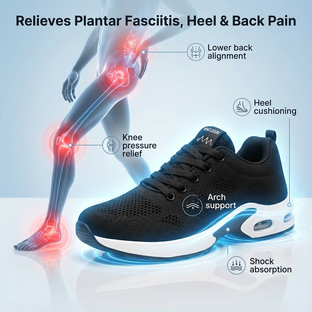 Relieves Burning, Tingling & Sensitive Feet for Comfortable, Pain-Free Walking