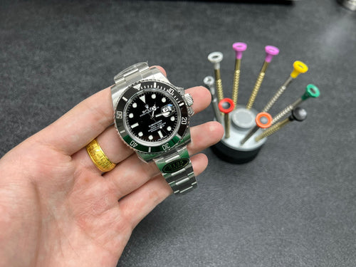 Master II Black Dial Oystersteel