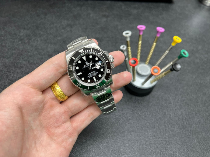 Master II Black Dial Oystersteel