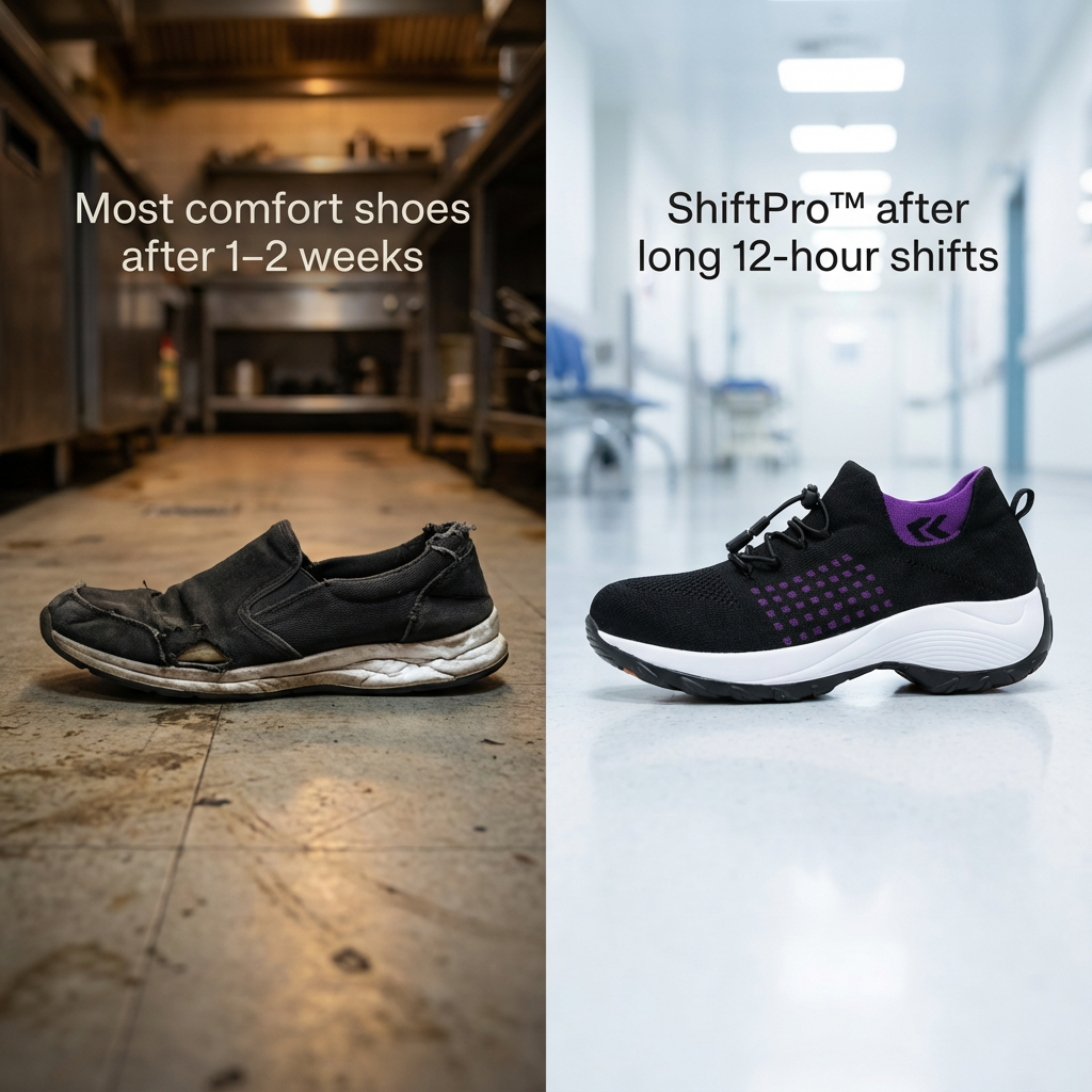12-Hour Comfort Shoes for Heel & Plantar Fasciitis Relief