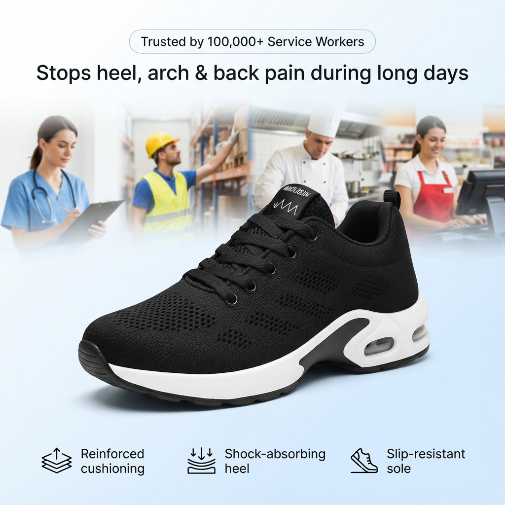 Relieves Burning, Tingling & Sensitive Feet for Comfortable, Pain-Free Walking