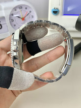 Green Dial Bezel Steel Mens Watch 40