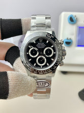 Steel Bezel Black Dial